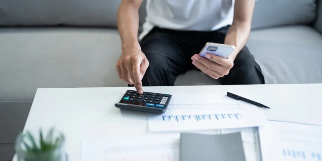 paying bills